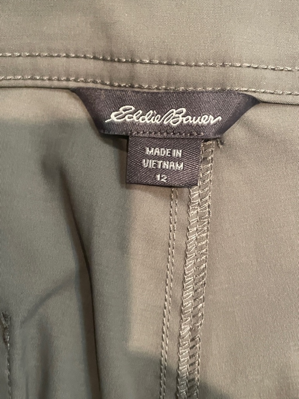 Eddie Bauer Olive Green Casual Shorts - Picture 3 of 4